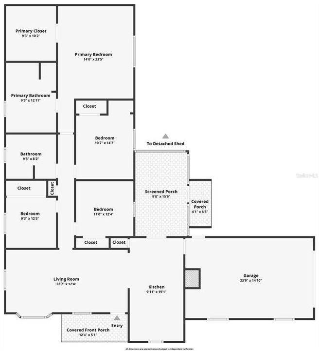 Activo con contrato: $350,000 (4 camas, 2 baños, 1612 Pies cuadrados)