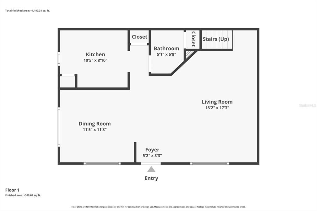 For Sale: $194,900 (3 beds, 2 baths, 1363 Square Feet)