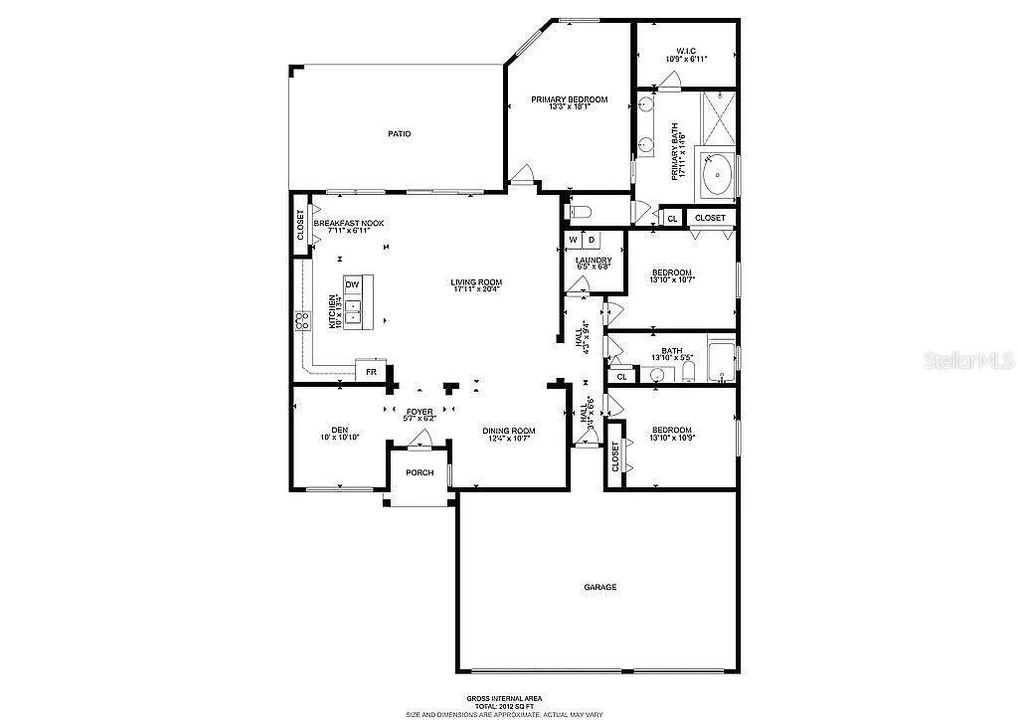 En Venta: $455,000 (3 camas, 2 baños, 2086 Pies cuadrados)