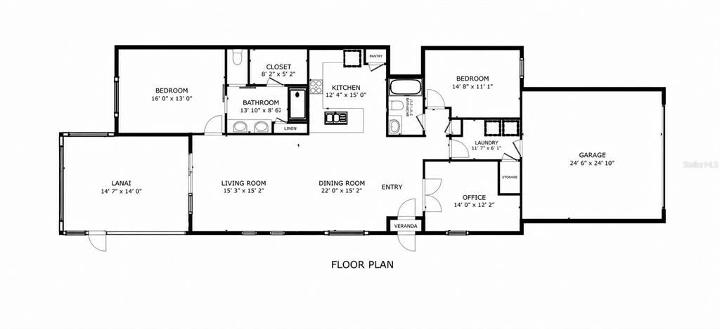 En Venta: $400,000 (2 camas, 2 baños, 1518 Pies cuadrados)
