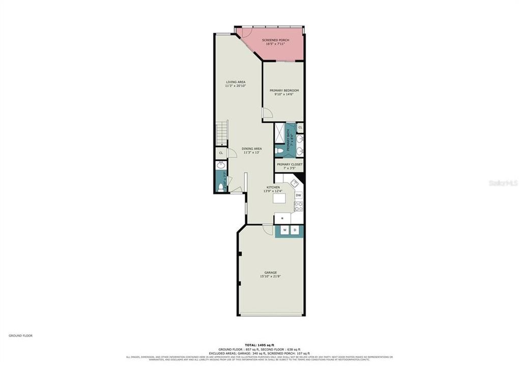 На продажу: $347,999 (3 спален, 2 ванн, 1792 Квадратных фут)