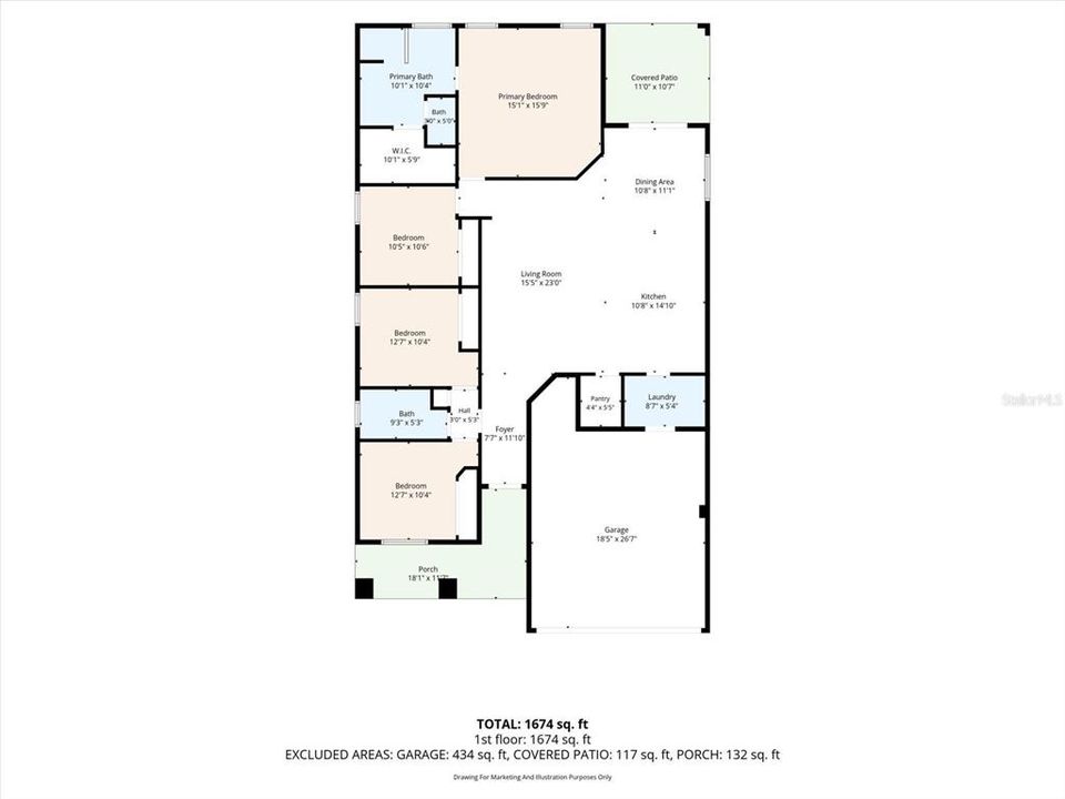For Sale: $339,000 (4 beds, 2 baths, 1710 Square Feet)