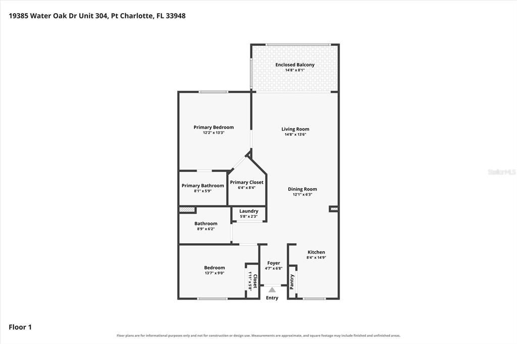 En Venta: $179,000 (2 camas, 2 baños, 1024 Pies cuadrados)