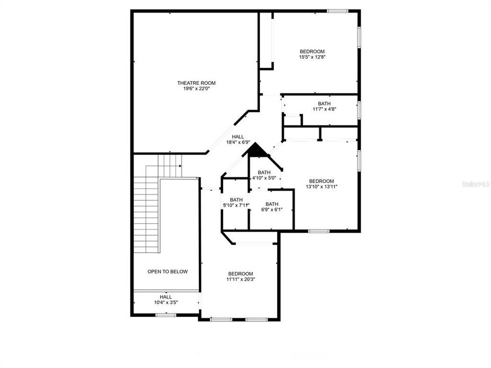 На продажу: $915,000 (4 спален, 4 ванн, 3826 Квадратных фут)