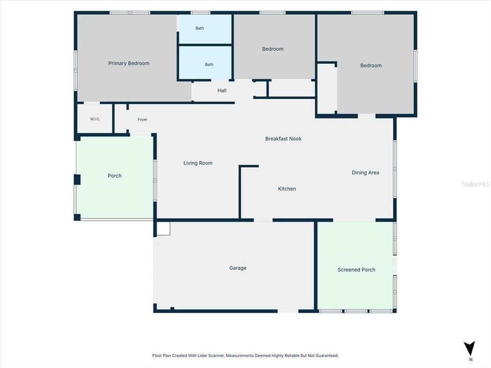 На продажу: $310,000 (3 спален, 2 ванн, 1628 Квадратных фут)