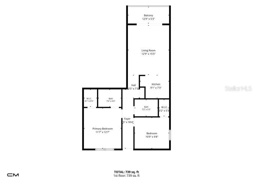 For Sale: $260,000 (2 beds, 2 baths, 925 Square Feet)
