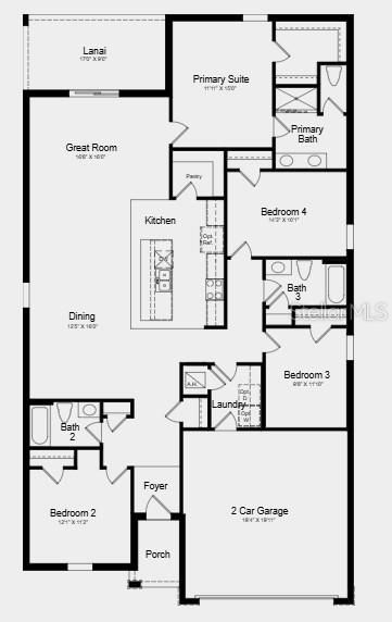 На продажу: $383,999 (4 спален, 3 ванн, 2075 Квадратных фут)