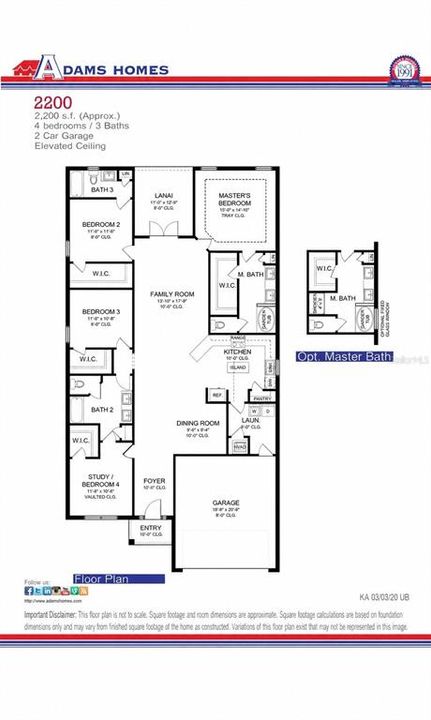 En Venta: $406,950 (4 camas, 3 baños, 2200 Pies cuadrados)
