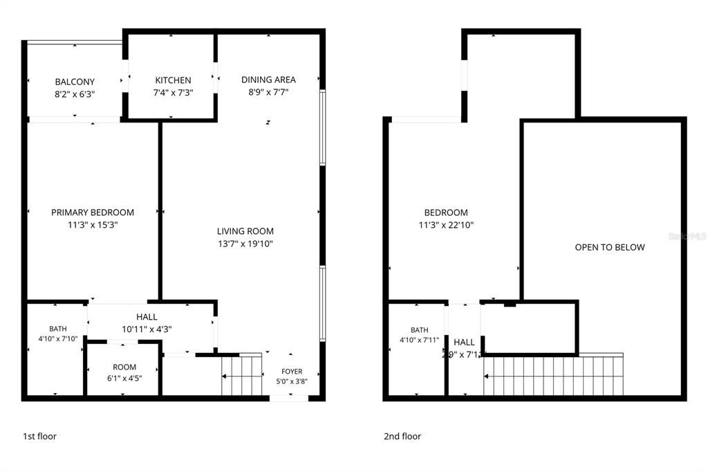For Sale: $509,000 (2 beds, 2 baths, 998 Square Feet)