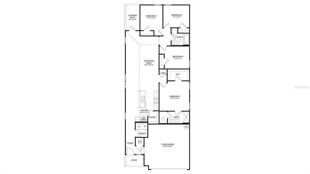 For Sale: $301,350 (4 beds, 2 baths, 1609 Square Feet)