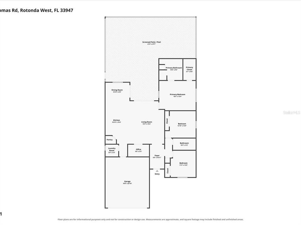 На продажу: $489,000 (3 спален, 2 ванн, 1642 Квадратных фут)