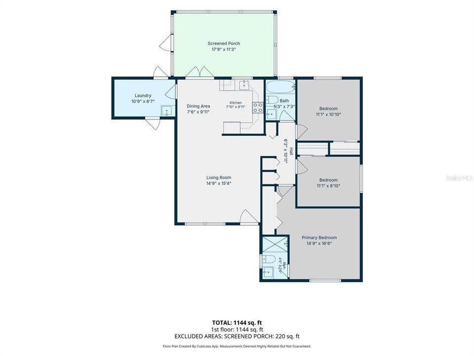 For Sale: $294,000 (3 beds, 2 baths, 1067 Square Feet)