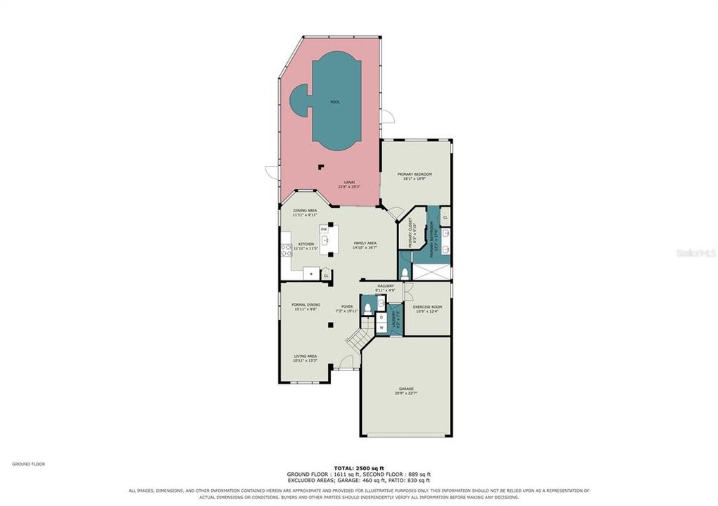 En Venta: $700,000 (4 camas, 3 baños, 2572 Pies cuadrados)