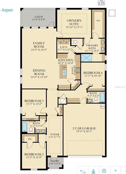В аренду: $2,649 (4 спален, 3 ванн, 2199 Квадратных фут)