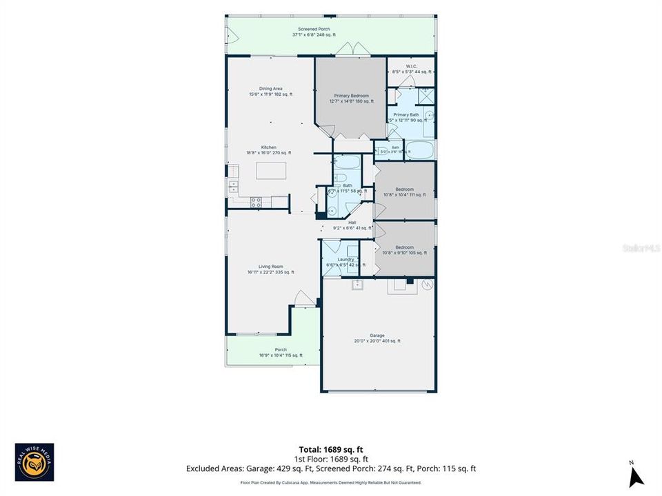 В аренду: $2,490 (3 спален, 2 ванн, 1682 Квадратных фут)