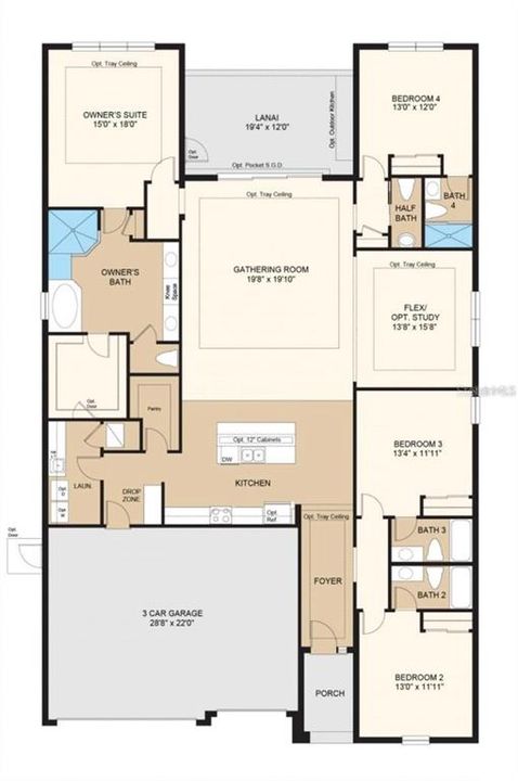 В аренду: $3,950 (4 спален, 4 ванн, 2920 Квадратных фут)