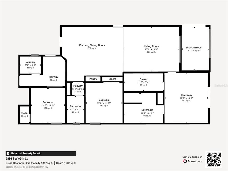 На продажу: $285,900 (2 спален, 2 ванн, 1469 Квадратных фут)