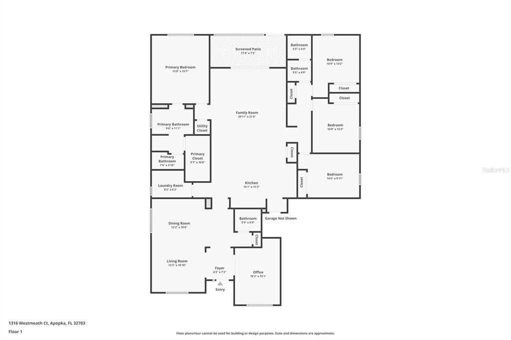 На продажу: $495,900 (4 спален, 2 ванн, 2515 Квадратных фут)