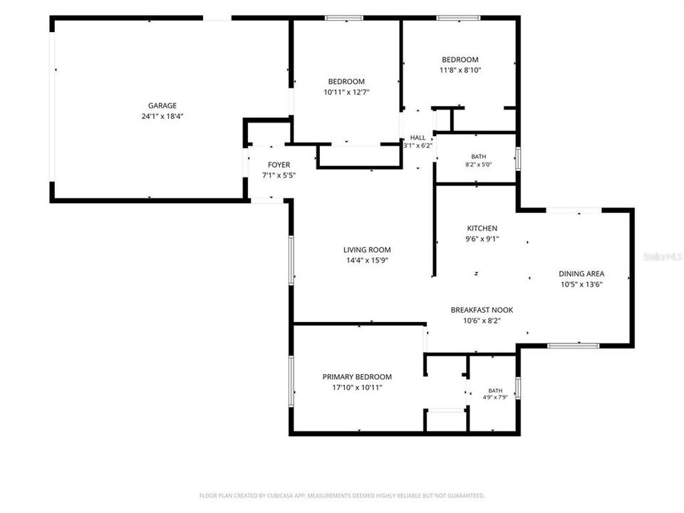 На продажу: $479,000 (3 спален, 2 ванн, 1276 Квадратных фут)