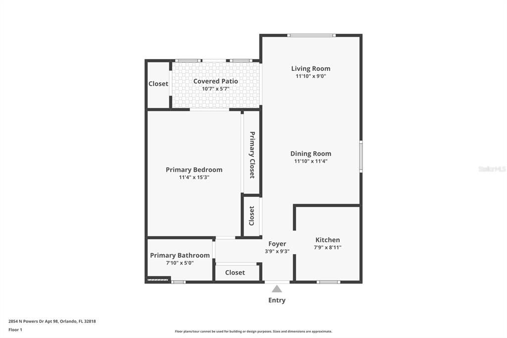 For Sale: $75,000 (1 beds, 1 baths, 672 Square Feet)