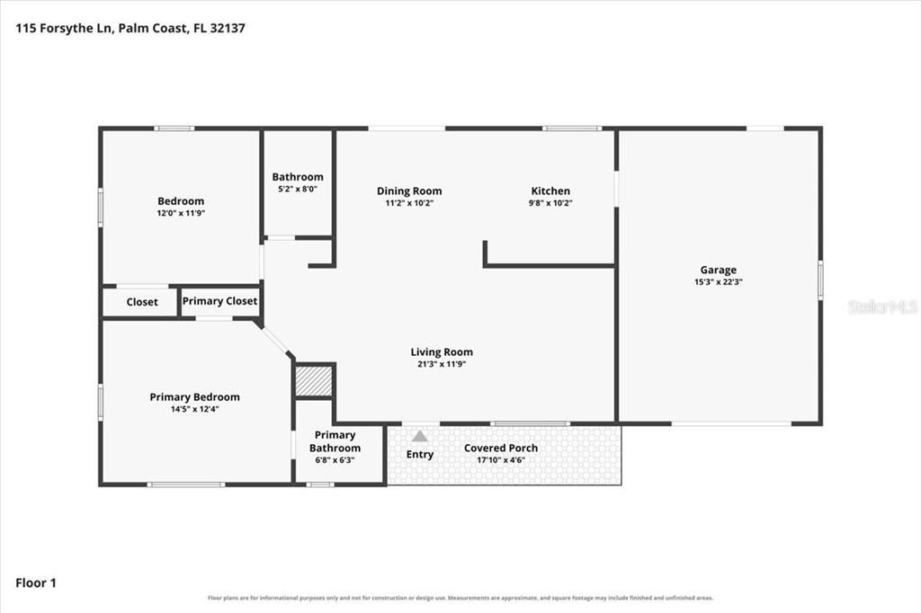 Active With Contract: $255,900 (2 beds, 2 baths, 1041 Square Feet)