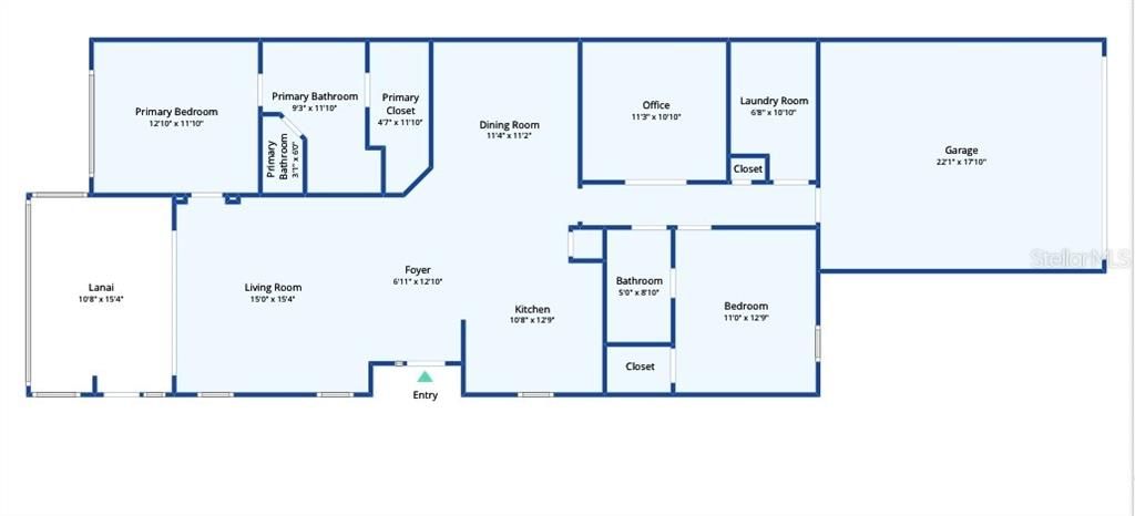 На продажу: $335,000 (2 спален, 2 ванн, 1558 Квадратных фут)