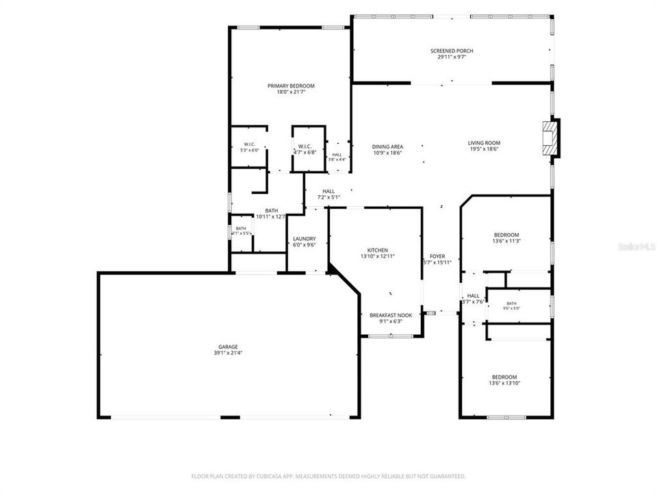 На продажу: $1,195,000 (3 спален, 2 ванн, 2051 Квадратных фут)