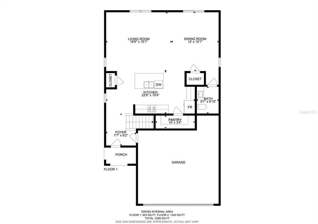 En Venta: $465,000 (4 camas, 2 baños, 2260 Pies cuadrados)