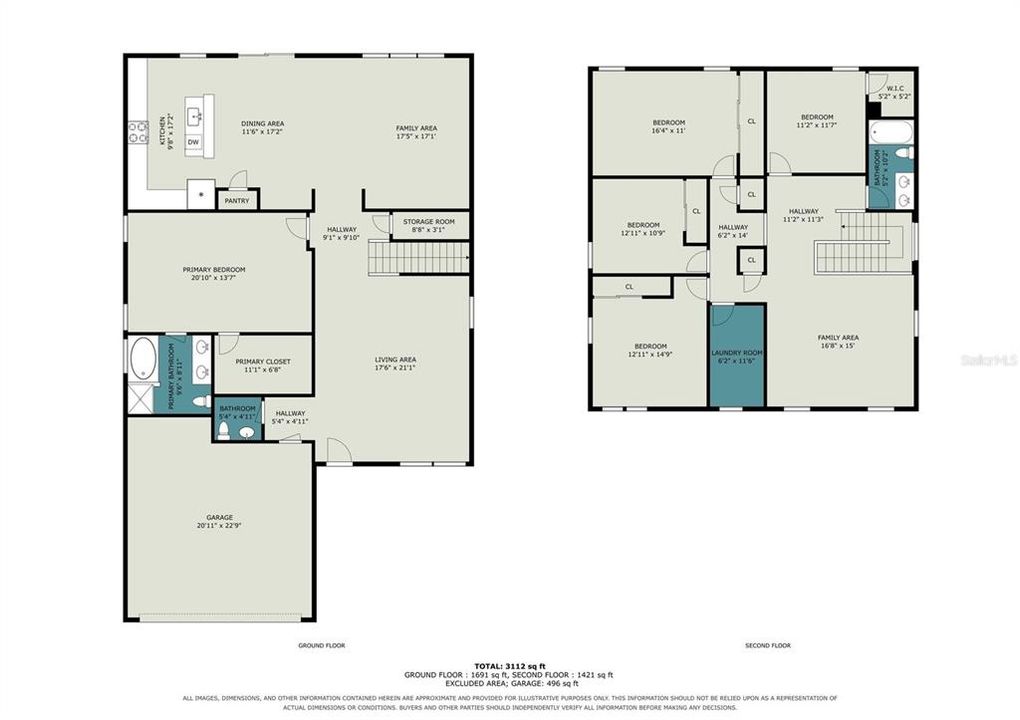 For Sale: $444,900 (5 beds, 2 baths, 3042 Square Feet)