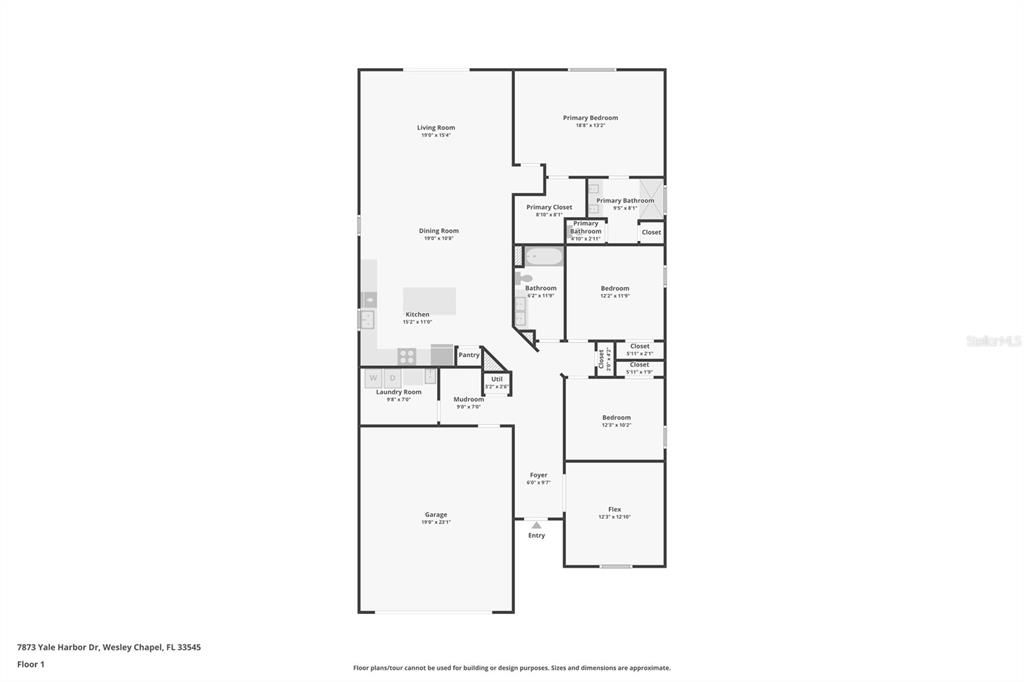 На продажу: $415,000 (3 спален, 2 ванн, 2164 Квадратных фут)