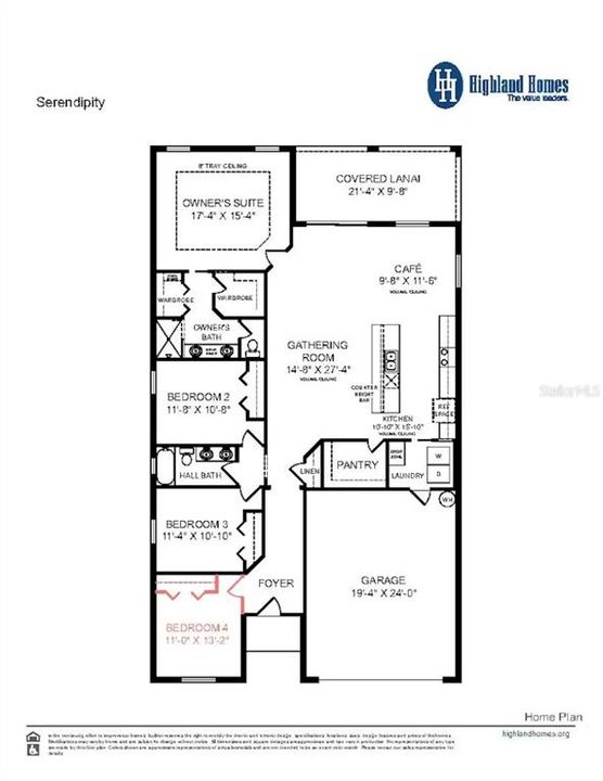 На продажу: $378,900 (4 спален, 2 ванн, 2005 Квадратных фут)