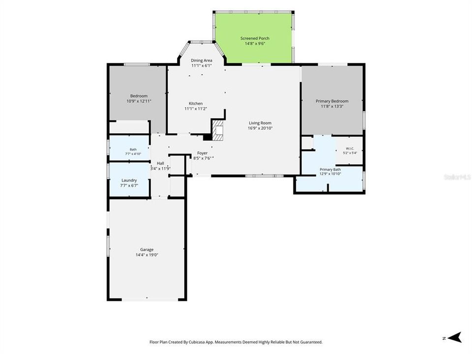 На продажу: $285,000 (2 спален, 2 ванн, 1204 Квадратных фут)