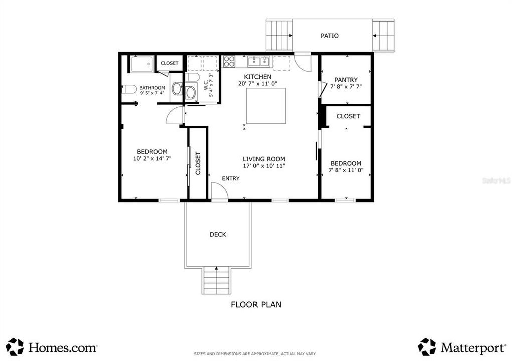 For Sale: $150,000 (2 beds, 1 baths, 1344 Square Feet)