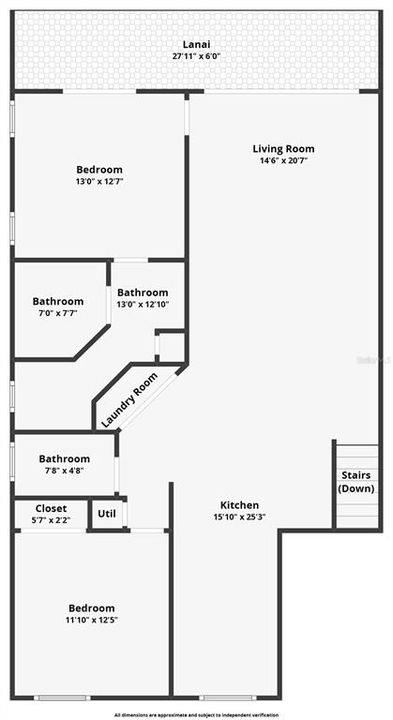 For Sale: $250,000 (2 beds, 2 baths, 1368 Square Feet)