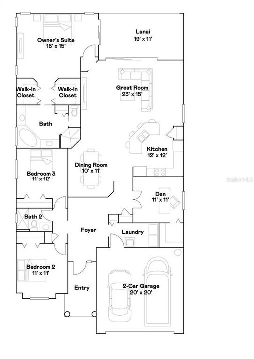 En Venta: $700,000 (3 camas, 2 baños, 2246 Pies cuadrados)