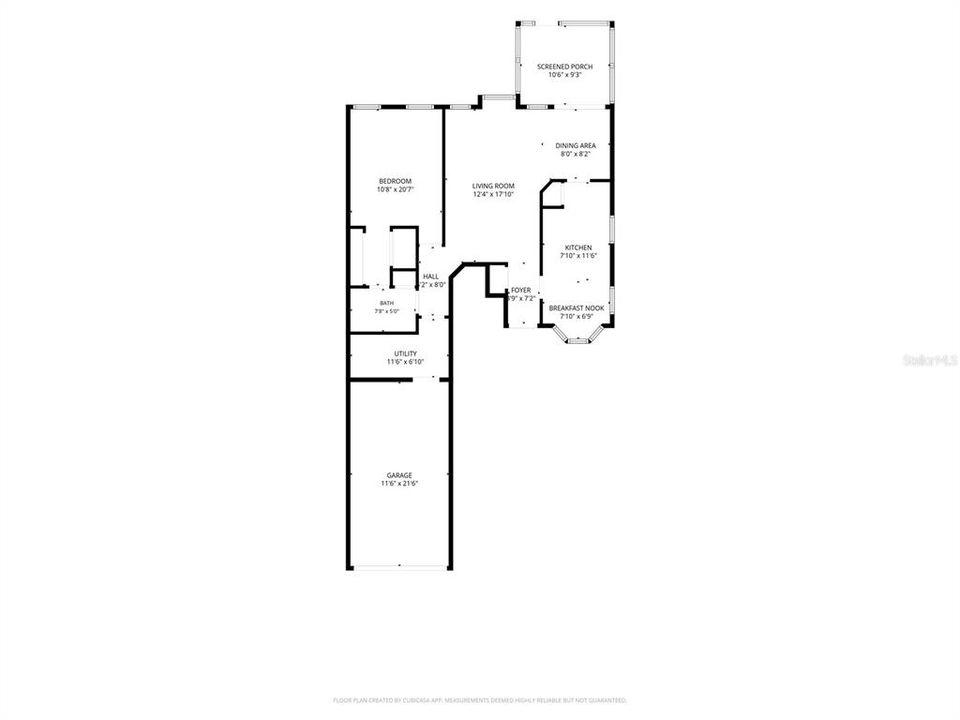 На продажу: $179,000 (1 спален, 1 ванн, 892 Квадратных фут)