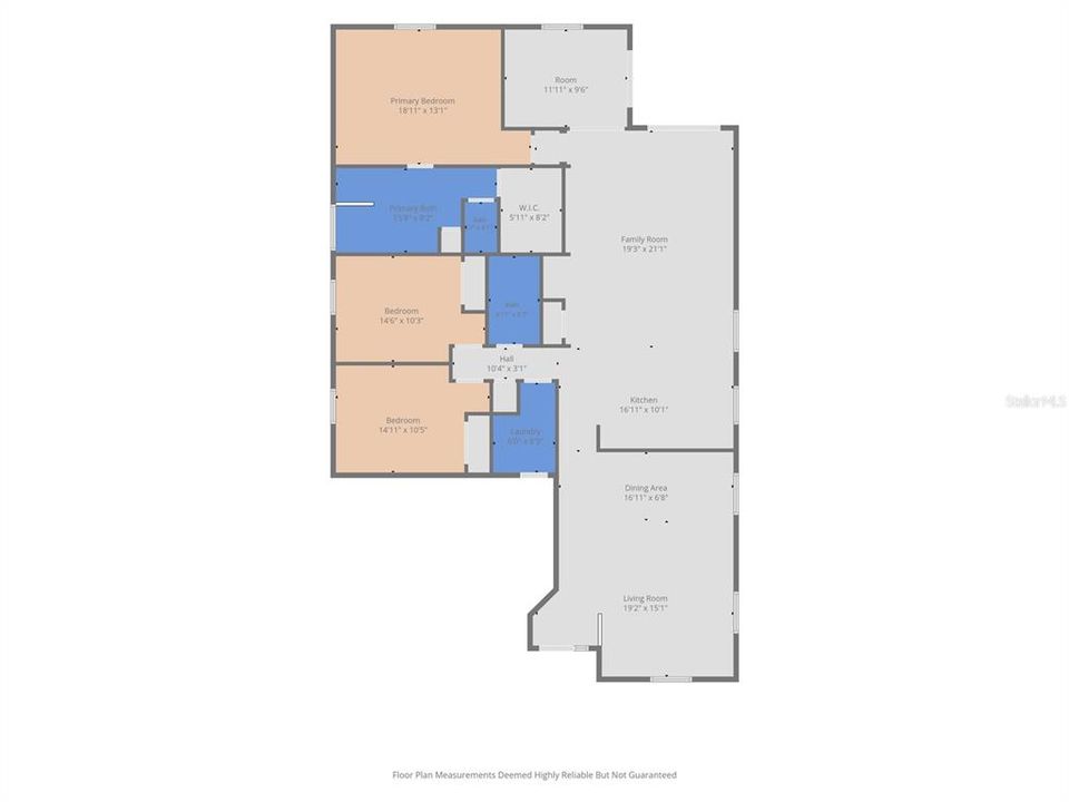 На продажу: $424,990 (4 спален, 2 ванн, 2041 Квадратных фут)