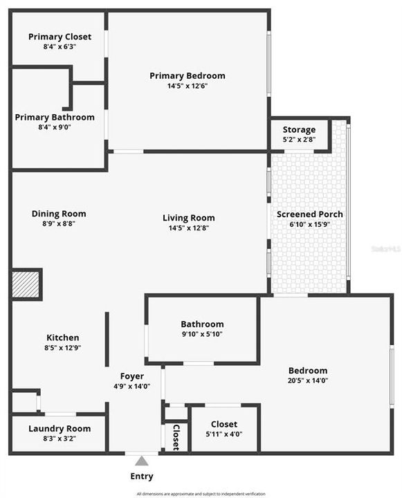 На продажу: $299,000 (2 спален, 2 ванн, 1085 Квадратных фут)