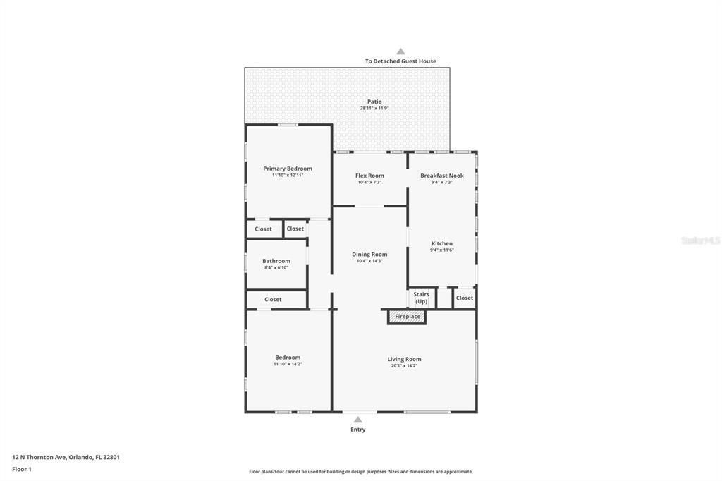 На продажу: $725,000 (4 спален, 2 ванн, 2100 Квадратных фут)