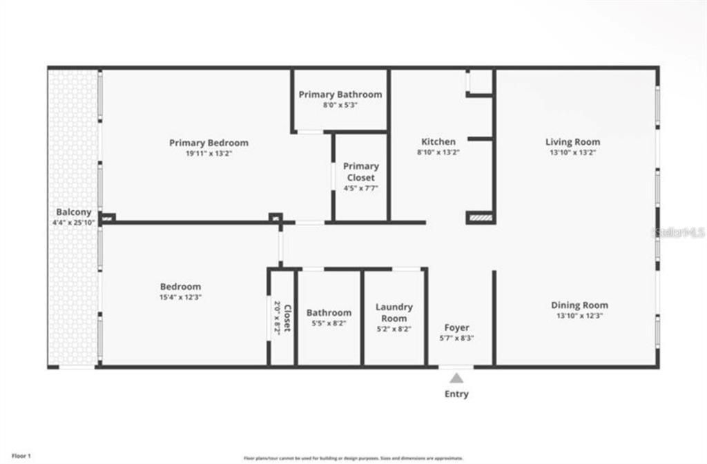 For Sale: $499,000 (2 beds, 2 baths, 1215 Square Feet)