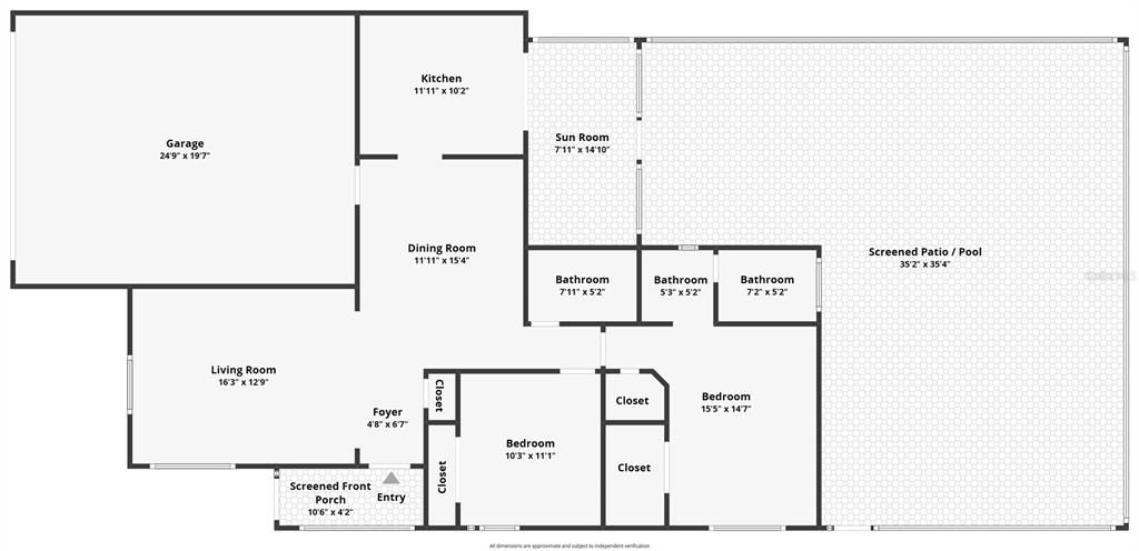 На продажу: $375,000 (2 спален, 2 ванн, 1123 Квадратных фут)