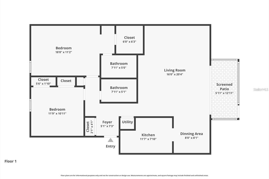 En Venta: $150,000 (2 camas, 2 baños, 1095 Pies cuadrados)