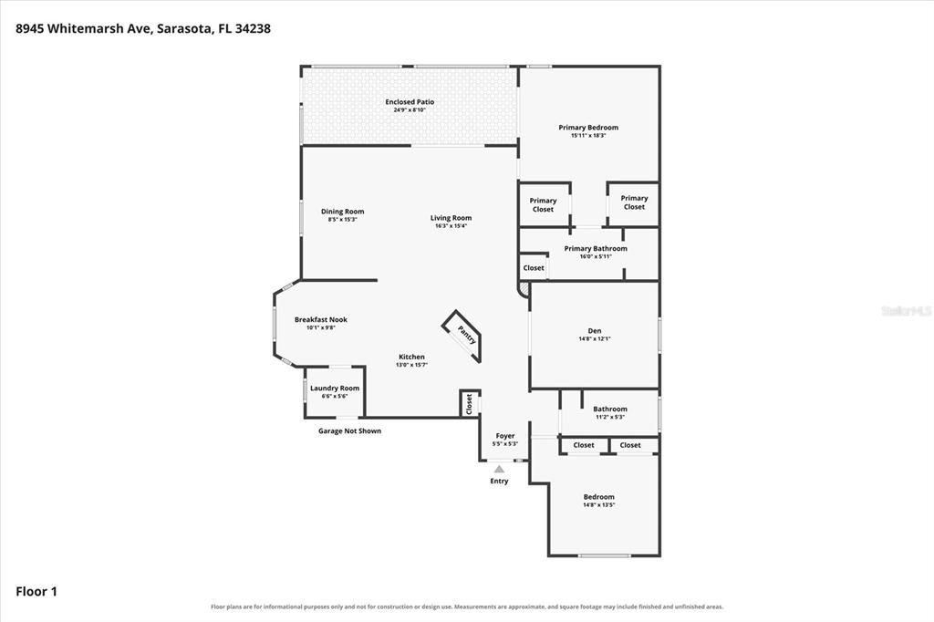 Active With Contract: $625,000 (2 beds, 2 baths, 1812 Square Feet)