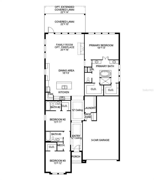 Activo con contrato: $579,770 (3 camas, 3 baños, 2200 Pies cuadrados)