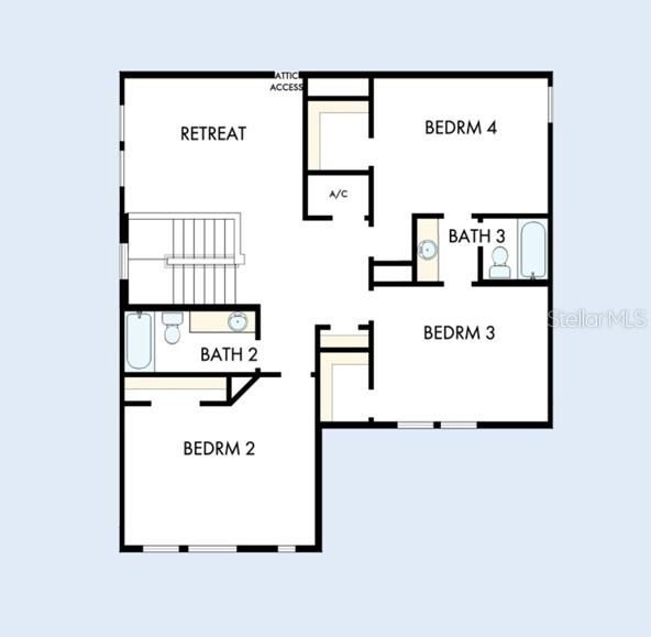 На продажу: $677,990 (4 спален, 3 ванн, 2804 Квадратных фут)