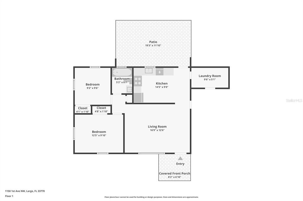 Activo con contrato: $225,000 (2 camas, 1 baños, 744 Pies cuadrados)