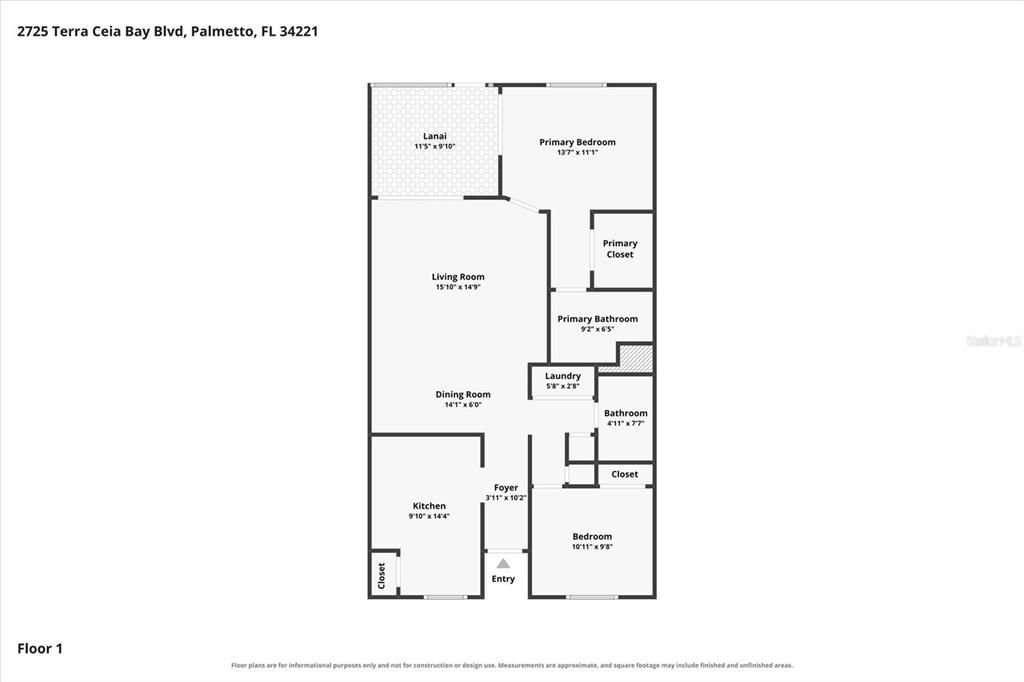 En Venta: $235,000 (2 camas, 2 baños, 1106 Pies cuadrados)