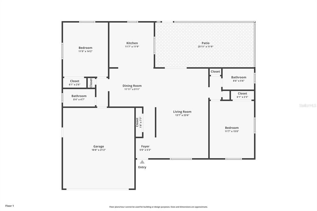 En Venta: $295,000 (2 camas, 2 baños, 1320 Pies cuadrados)