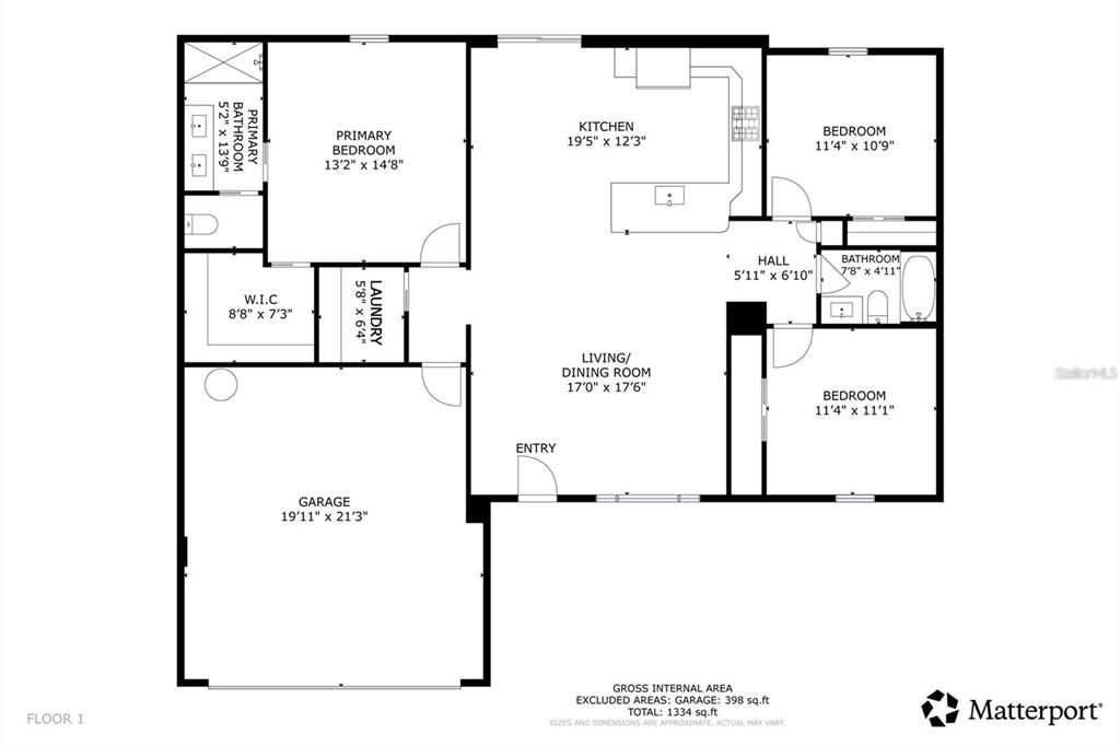 For Sale: $269,900 (3 beds, 2 baths, 1449 Square Feet)