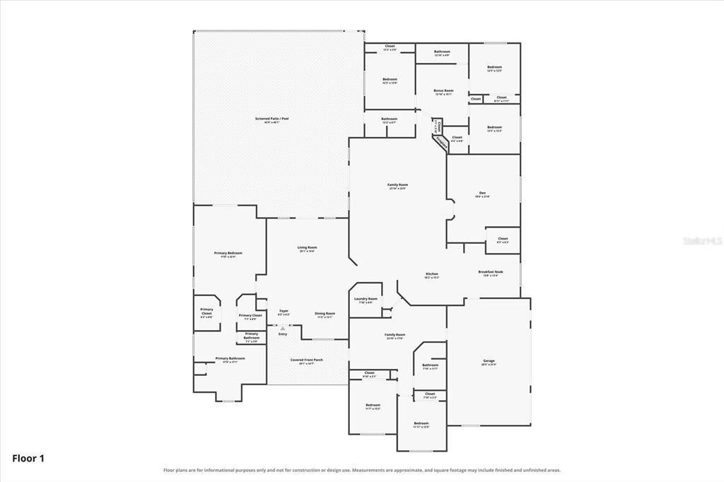 На продажу: $1,385,000 (6 спален, 4 ванн, 5151 Квадратных фут)